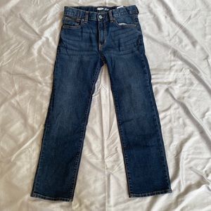 Old Navy straight boys jeans size 10 plus adjustable waist